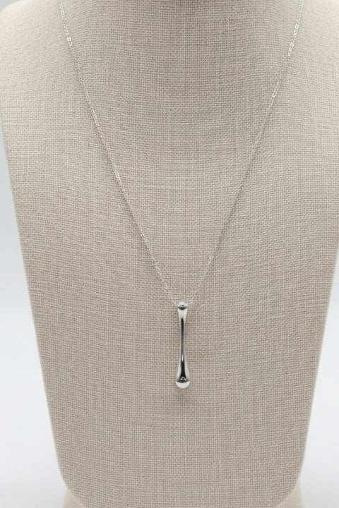 Mace Necklace Silver