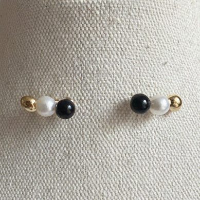 Bow Earrings Gold