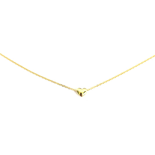Mini Heart Bracelet In Gold