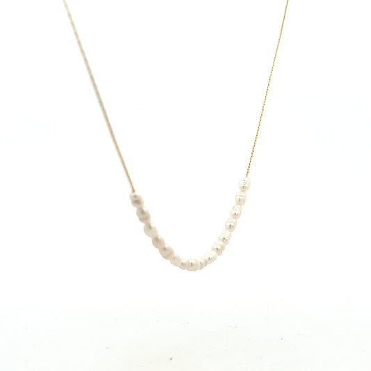 Rice Pearl Tricia Necklace