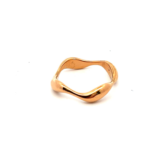 Ballon Flow Ring In Rose Gold
