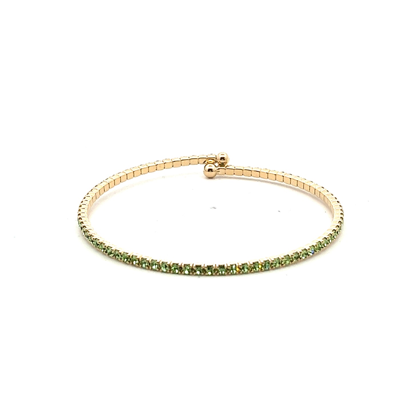 Sunset Olive Crystal