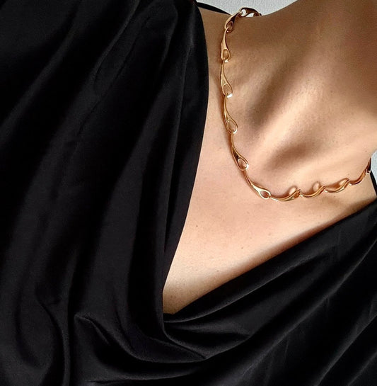 Mari necklace in Silver