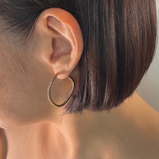 Lynn earrings in Gold
