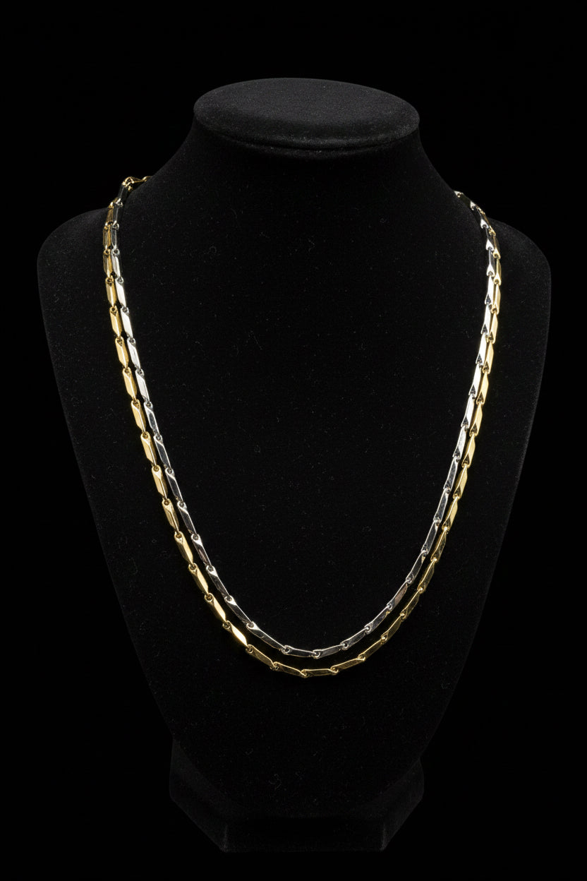 Bar Chain Silver