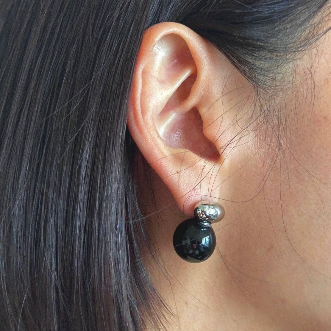 Kate Dos earring in silver