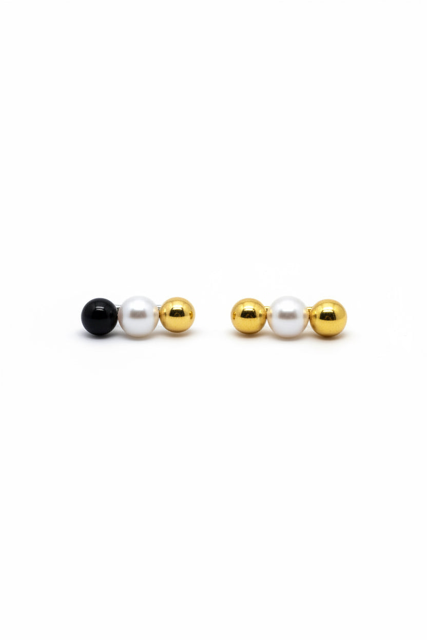 Bow Earrings Silver