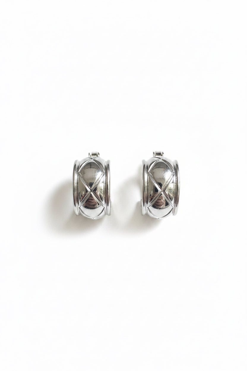 Em Grande Earrings Silver