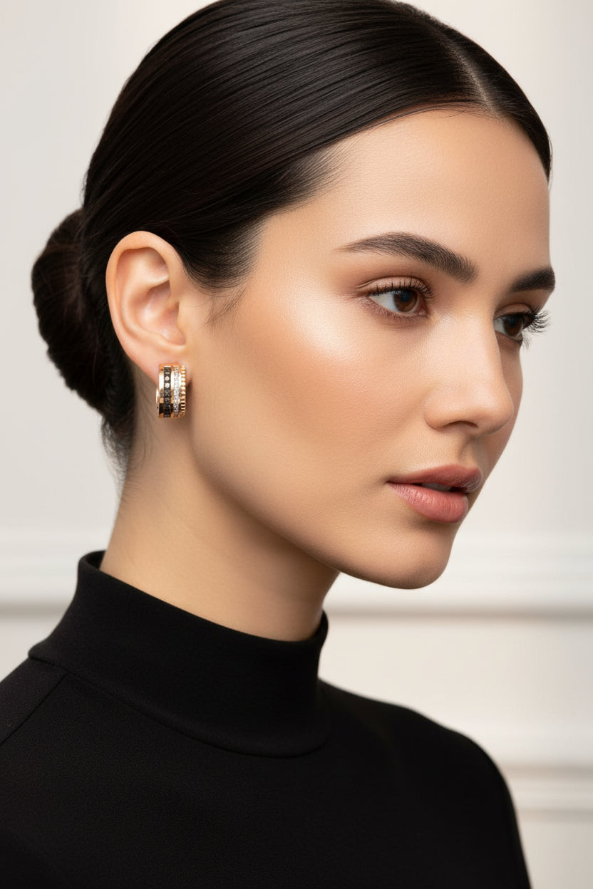 Bon Bon Earrings Rose Gold