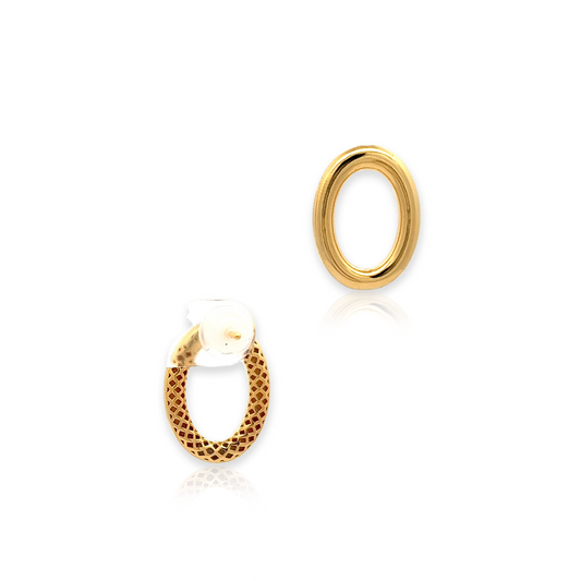 Elizabeth Earrings in Gold