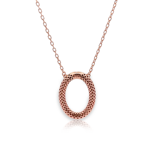 Elizabeth Necklace in Rose Gold