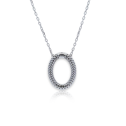 Elizabeth Necklace in Silver