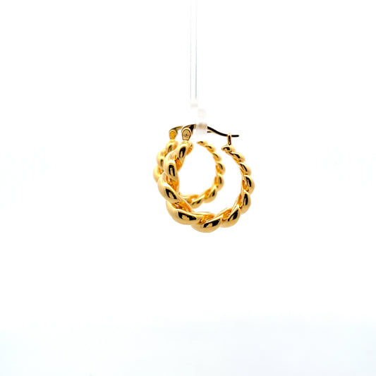Emily Tres Earrings In Gold