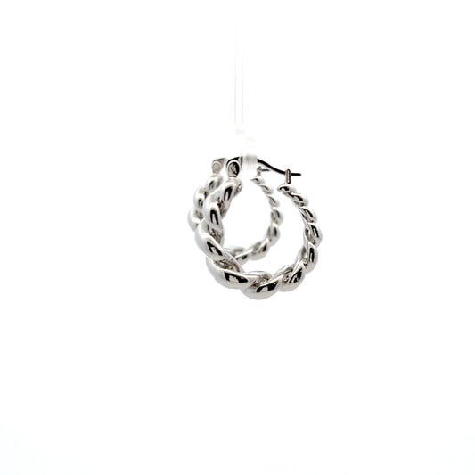 Emily Tres Earrings In Sliver