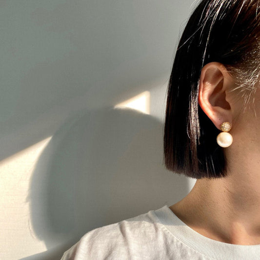 Gat Earrings in Silver