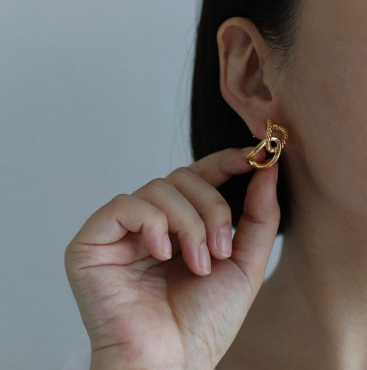 Charlotte Chaine earrings in Silver