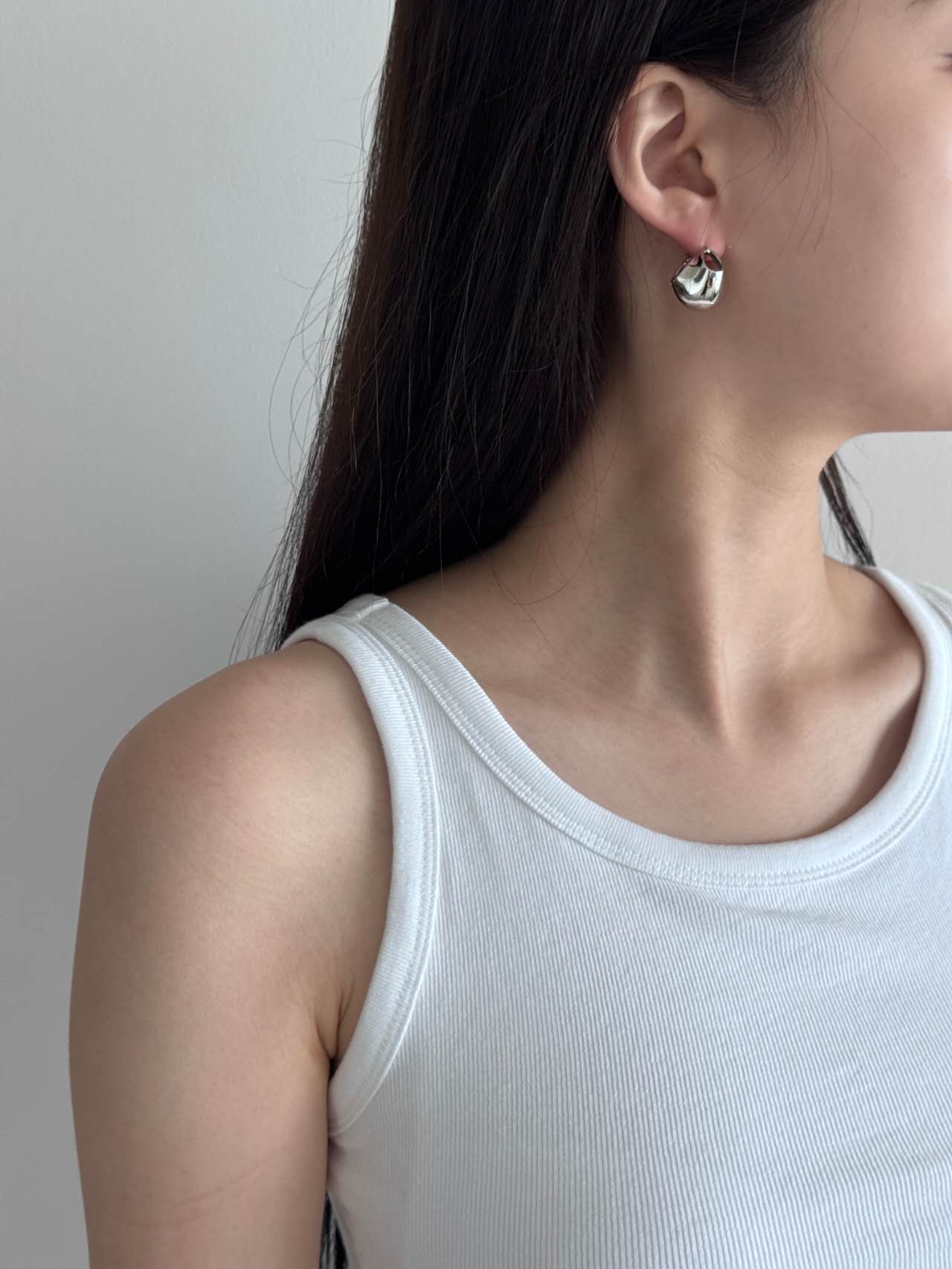 Kart earrings in Silver