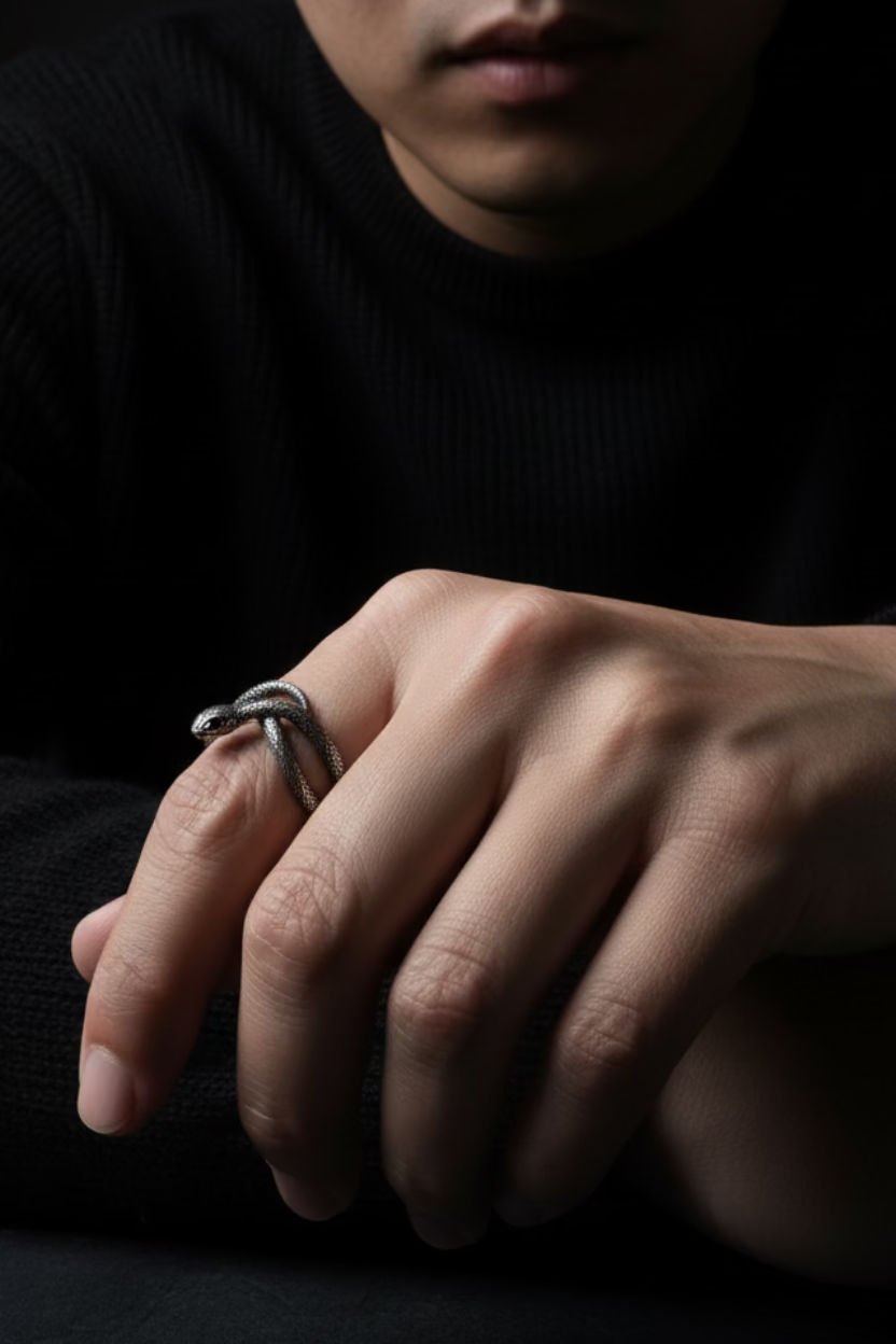 Snake Twirl Ring