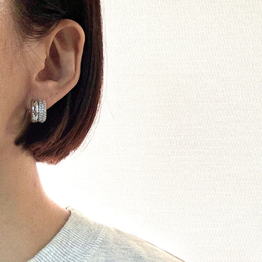Prinsep earrings in Silver