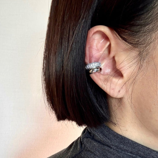 Prinsep earcuff in Silver