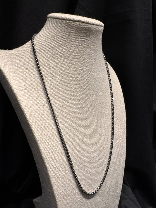 Venetian Chain Oxidised 3.5mm