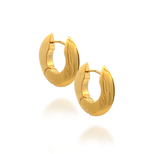 Satur Earrings in Gold