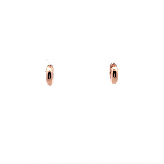 Grand Huggies Small Earrings In Rose Gold