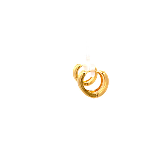 Throm dos Earrings In Gold