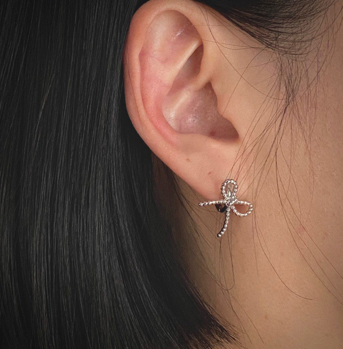 Laurel Tres Earrings In Sliver