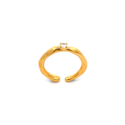 Dea Diamante Ring in Gold