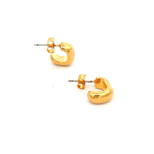 Mini Dea Grande Earrings in Gold