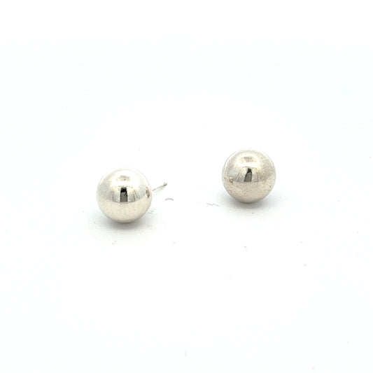 Hudson Stud Earrings in Silver