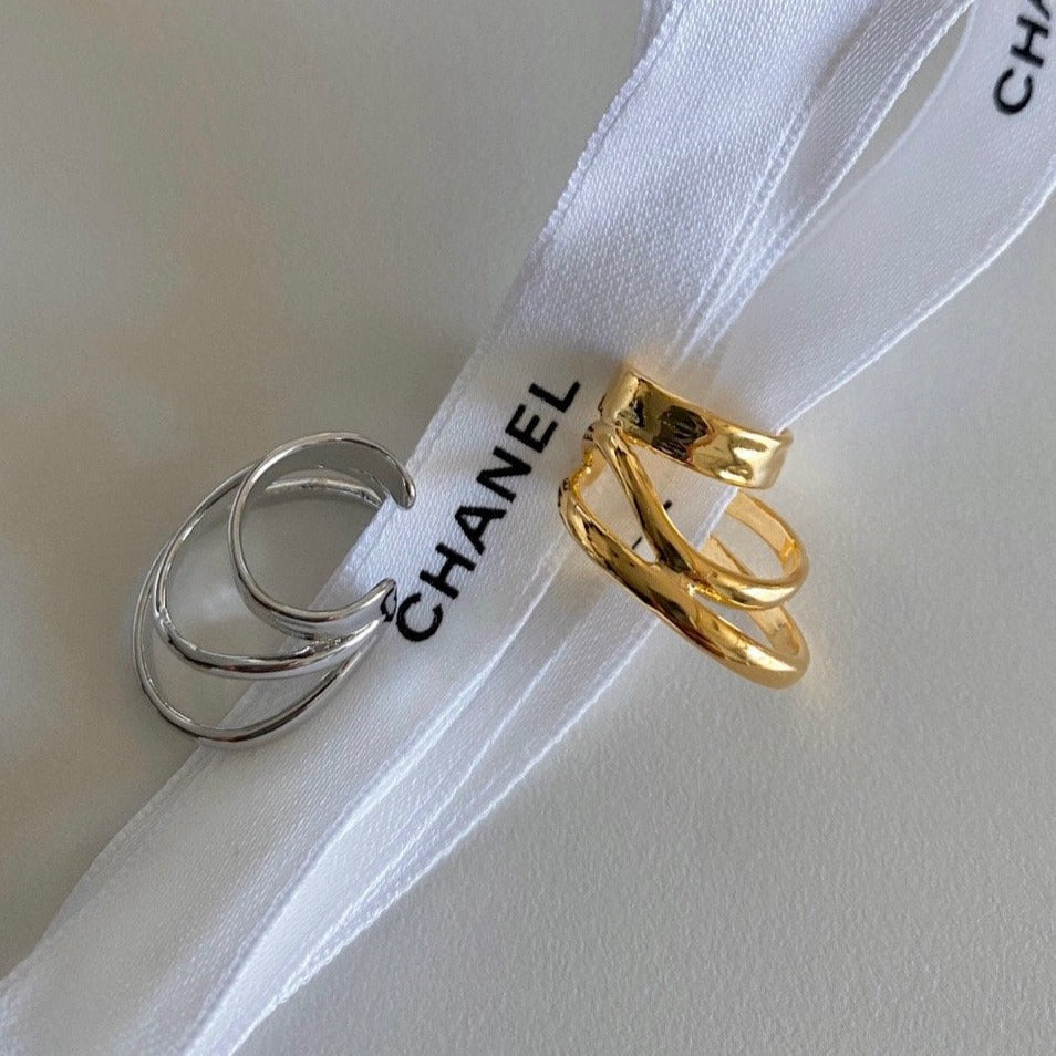 Dea Trio Cuff in Gold