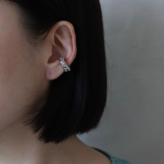 Tempo Cuff in Silver