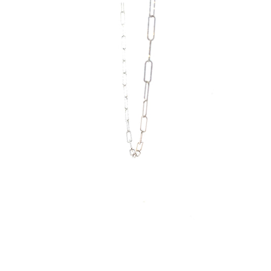 Rada Link Necklace in silver