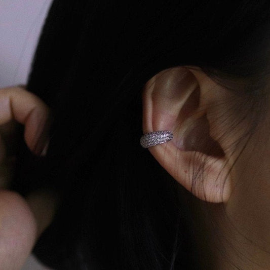 Caviar Cuff in Silver