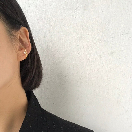 Only Pearl Cuff in Gold