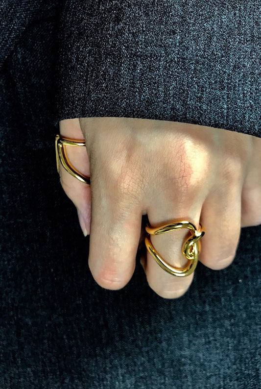 Dea Grande Ring in Gold