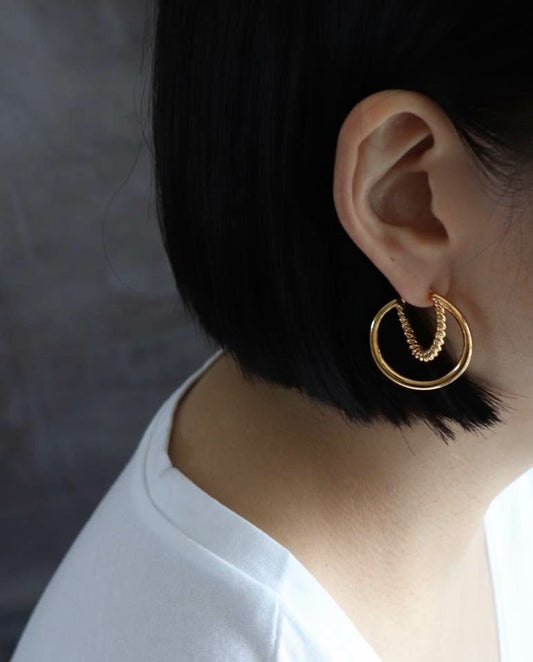 Charlotte Earrings in Gold