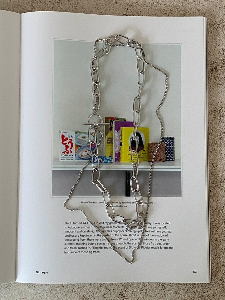 Barry Chaine Necklace in Silver