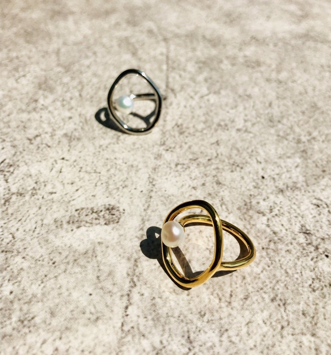 Only Pearl Ring in Silver