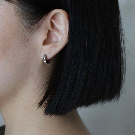 Carrie Earrings in Silver