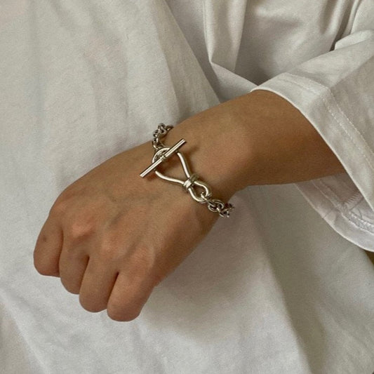 Kimberly Chaine Bracelet in Silver