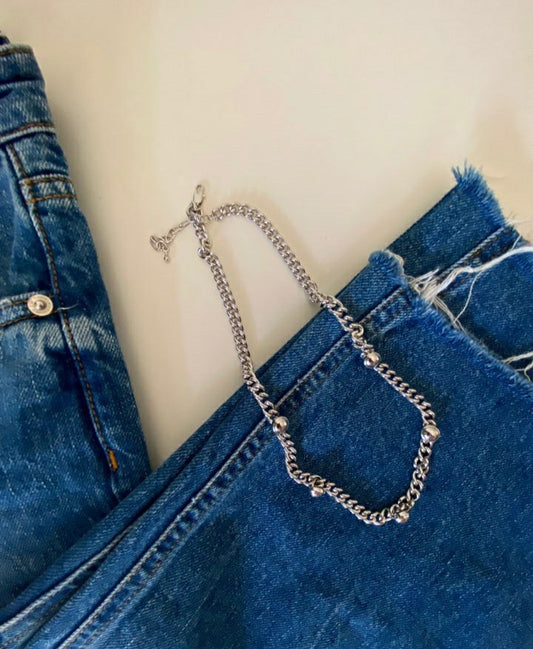 Medelina Necklace in Silver