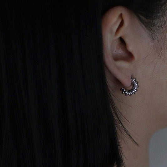 Kash Earrings in Silver