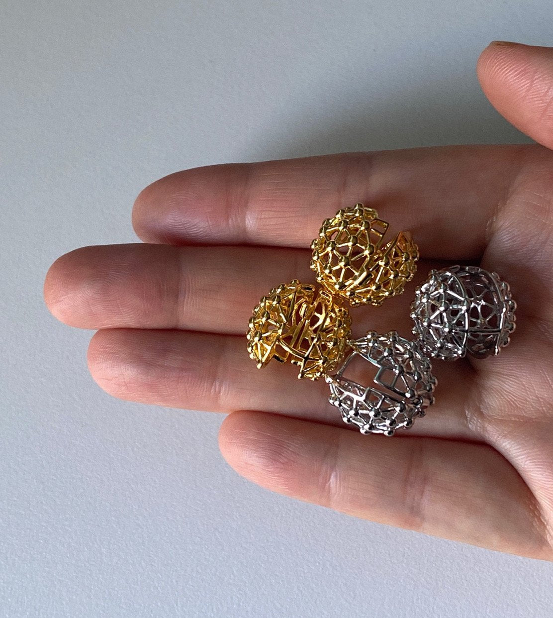 Clarke Earrings in Silver