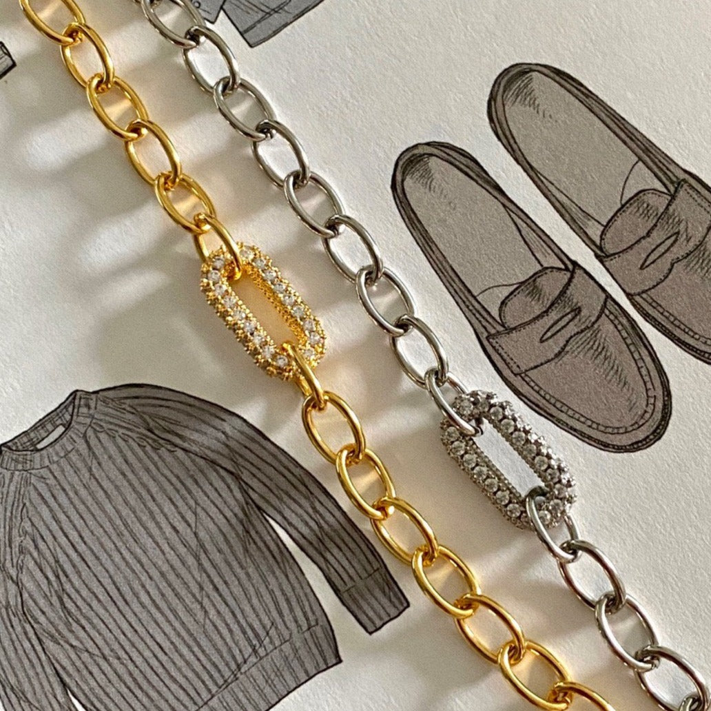 Corrine Bracelet in Silver