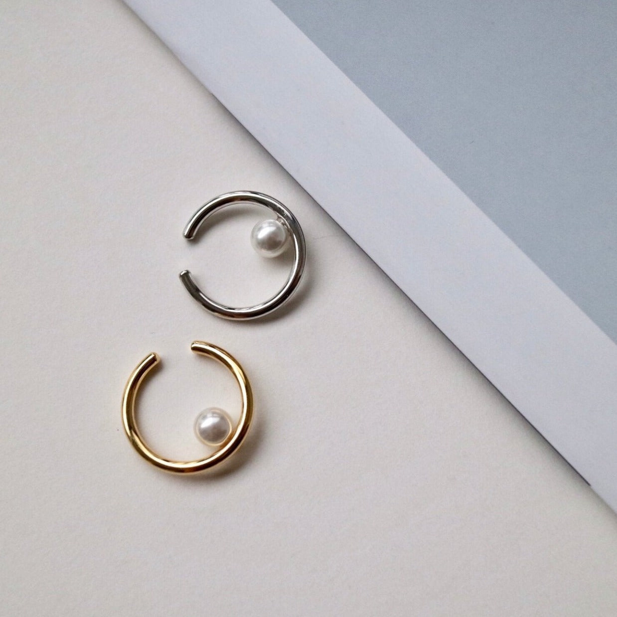 Only Pearl Cuff in Gold