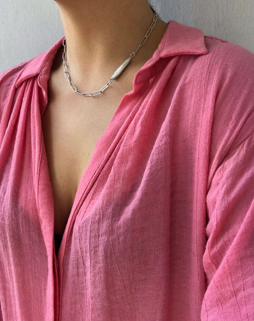 Emma Necklace in Silver