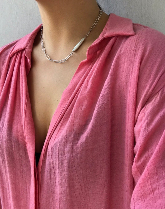 Emma Necklace in Silver